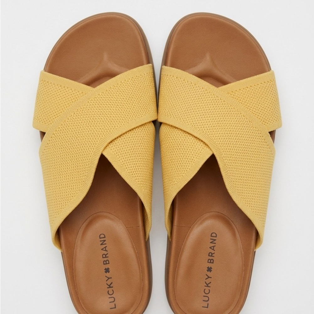 Lucky Brand Sieko Slide Crisscross Sandals